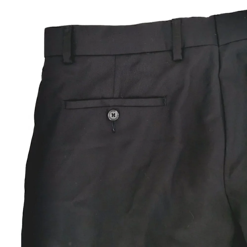 Apt 9 Men's 34 x 32 Modern Fit Black Dress Pants
